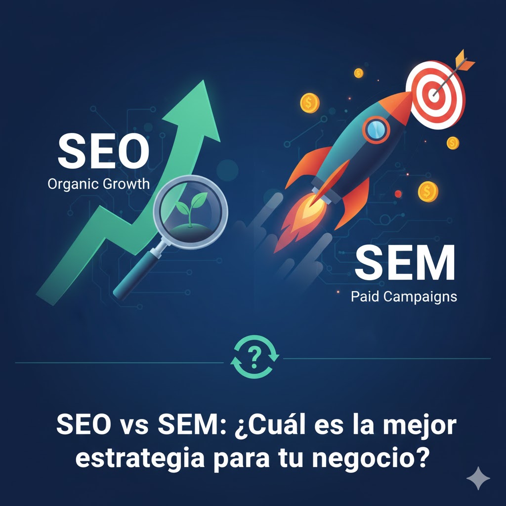 SEO vs SEM: ¿Cuál es la mejor estrategia para tu negocio?